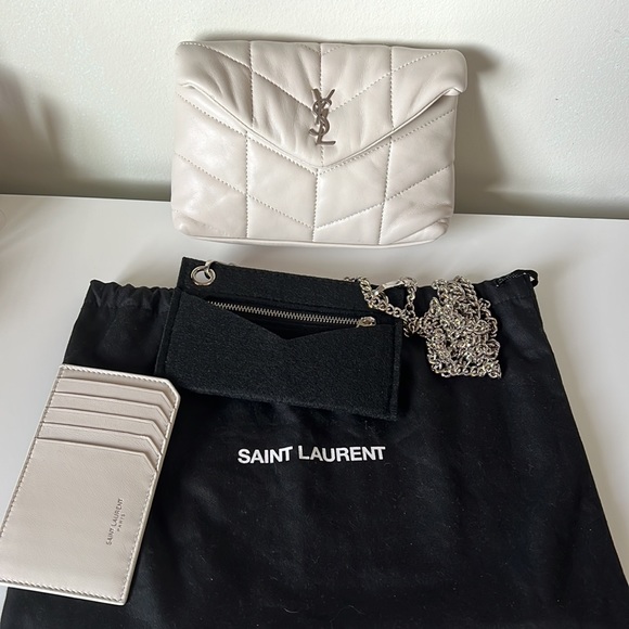YSL PUFFER SMALL POUCH IN QUILTED - Picture 5 of 10